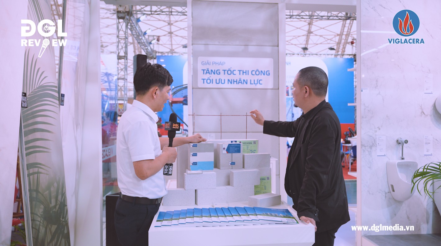 Review Vigracera tại triển lãm Vietbuil 2026